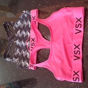 2 Victoria Secrets Sports Bras Size M